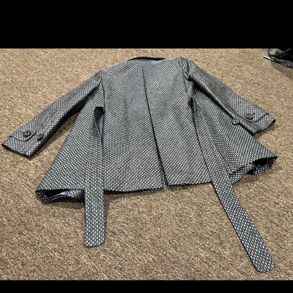 Like NEW J Crew Jacket 2 women’s elegant jacket blazer belt coat rich quality - Picture 6 of 7